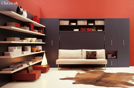 Adam horizontal wall bed with or with out sofa