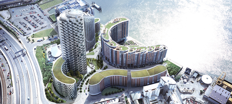 Ontario Tower, New Providence wharf