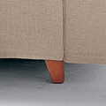 Sofa bed wooden leg square