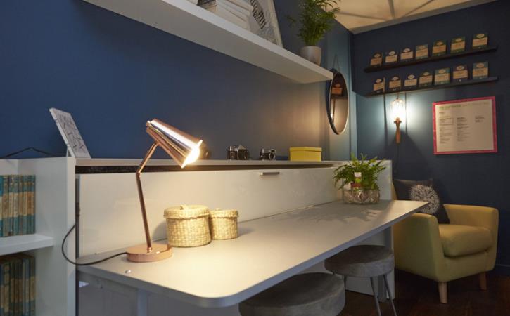 Cabrio Wall bed with desk