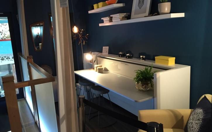 Cabrio Wall bed with besk