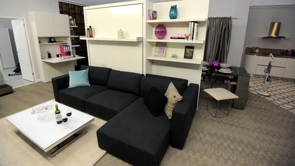 The modern re-fit shows what the Nelson Mandela house flat could look like today, by Bonbon