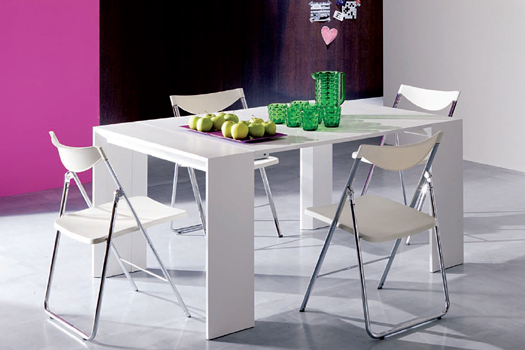 Pocket folding dining chairs