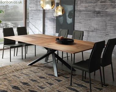 Extendable dining tables